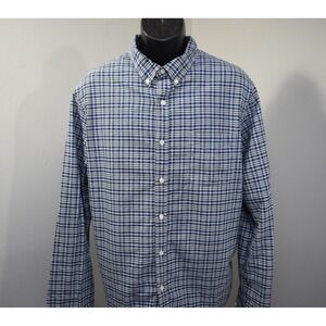 Denim& Supply Ralph Lauren Dress Shirt Plaid Long Sleeve Button Up Mens 2XL XXL
